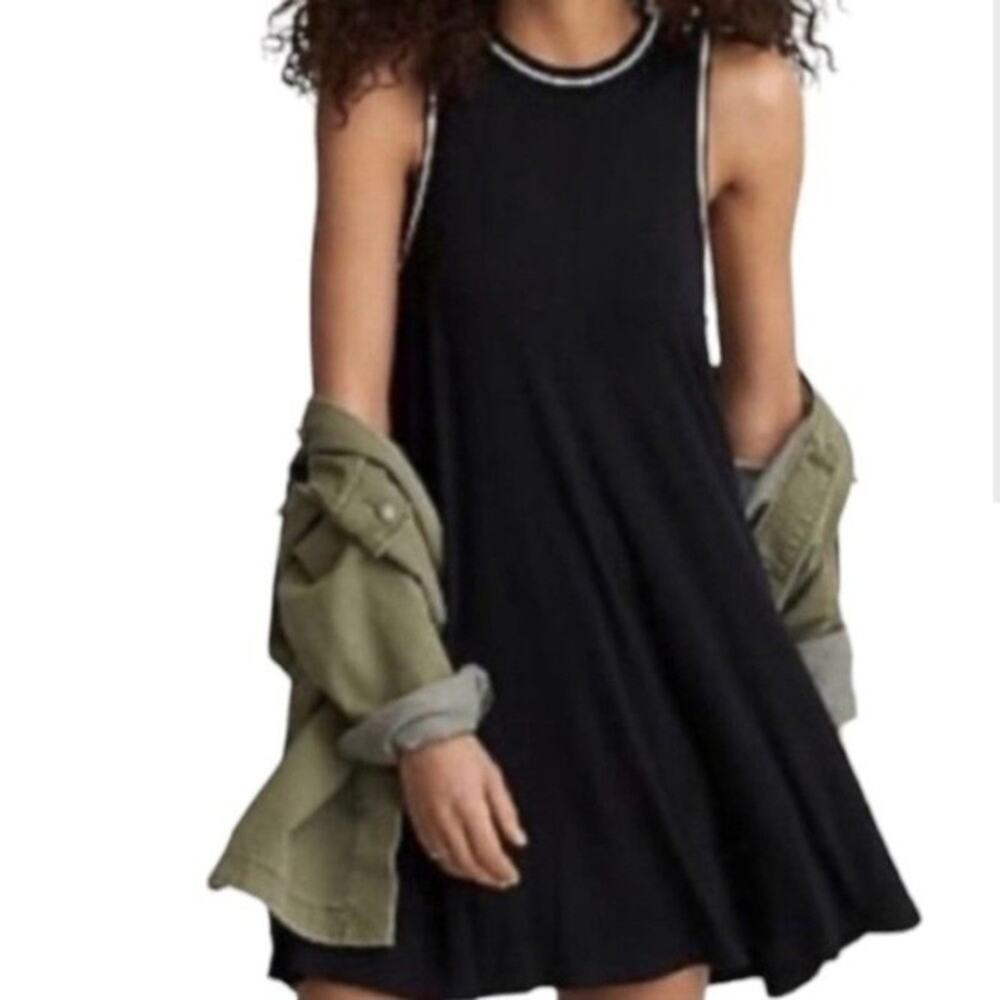 American Eagle Outfitters Soft & Sexy Racerback‎ Tank Mini Dress Black Size XS